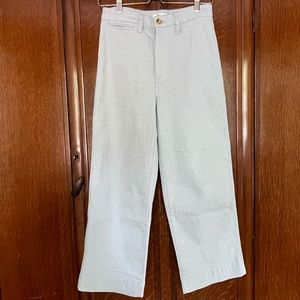 Slim Emmett Wide-Leg Crop Pants in Speckle